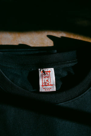 Sossu Sossu x Ralf Sannikov: Refined Cotton Tee - Black