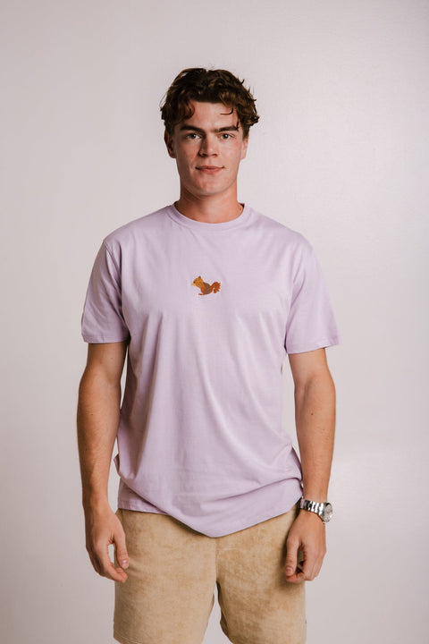 Sossu Squirrel T-shirt - Lilac