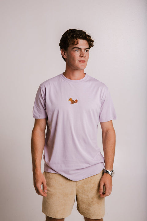 Sossu Squirrel T-shirt - Lilac