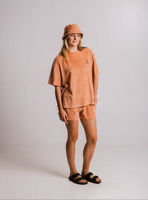 Sossu Terry Women Matching Set - Brown