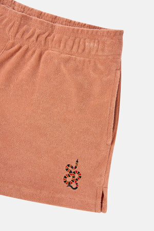 Sossu Terry Women Matching Set - Brown