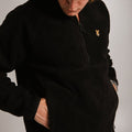 Sossu Tiger Half Zip Fleece - Black