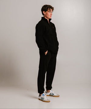 Sossu Tiger Half Zip Fleece - Black