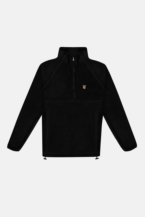 Sossu Tiger Half Zip Fleece - Black