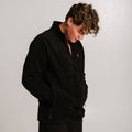 Sossu Tiger Half Zip Fleece - Black