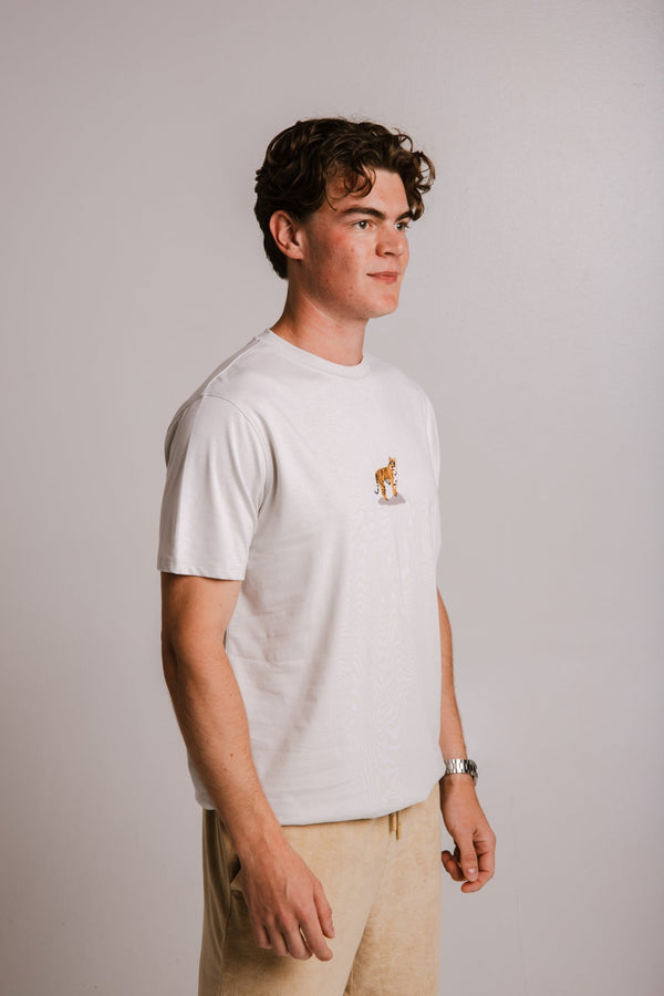 Tiger T-shirt - Light Gray