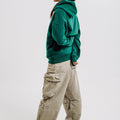 Sossu Squirrel Hoodie - Dark Green