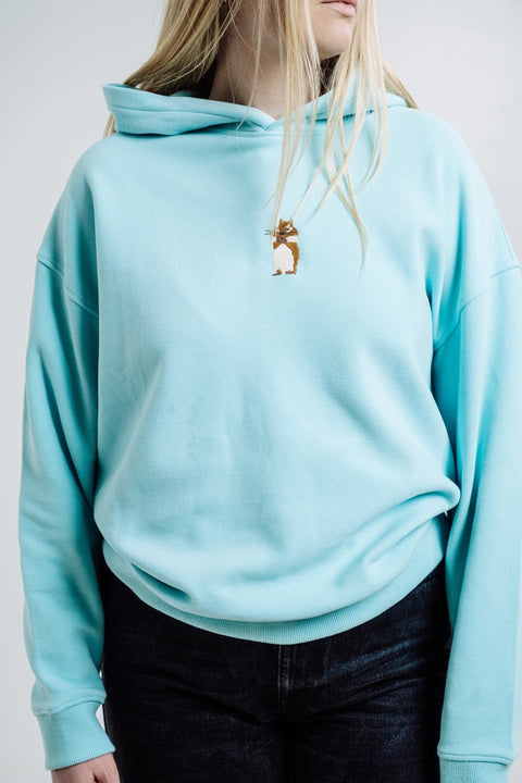 Sossu Squirrel Hoodie - Mint