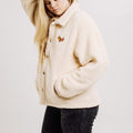 Sossu Squirrel Sherpa Jacket - Parchment Beige