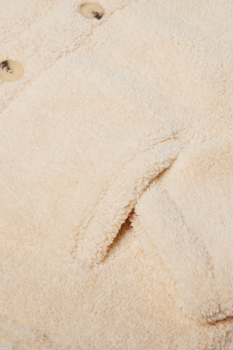 Sossu Squirrel Sherpa Jacket - Parchment Beige