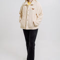 Sossu Squirrel Sherpa Jacket - Parchment Beige