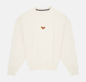 Sossu Squirrel Sweatshirt - Cream